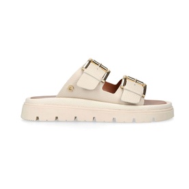 Pavilion Leather Flat Sandals