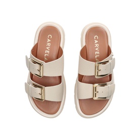 Pavilion Leather Flat Sandals