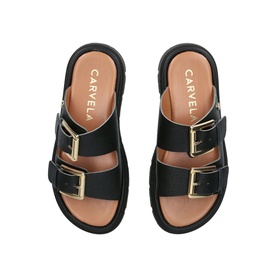 Pavilion Leather Flat Sandals