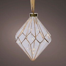 Micro LED Glass Diamond Ornament