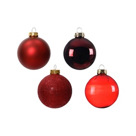 42-Piece Mixed Christmas Bauble Set
