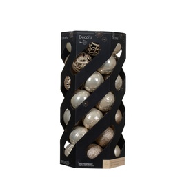 35-Piece Shatterproof Christmas Bauble Set