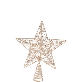 Light-Up Star Tree Topper