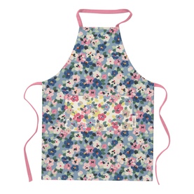 Painted Pansies Easy Adjust Apron