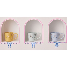 Love Birds Mint Dolly Mug