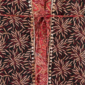 Woman's Kimono Dark Flower