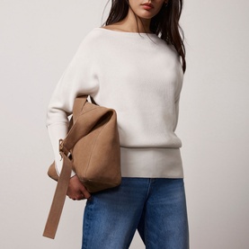 Asymmetric Zip Sweater