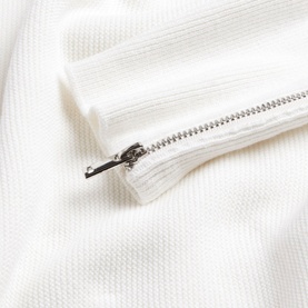 Asymmetric Zip Sweater