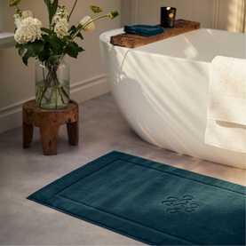Smooth Bathmat Petrol 60x90cm