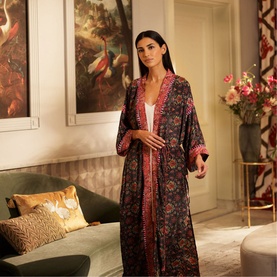 Woman's Kimono Pomegranate