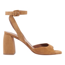 Cassie Suede Block Heel Sandals