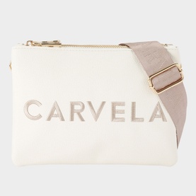 Frame Double Pouch Crossbody Bag