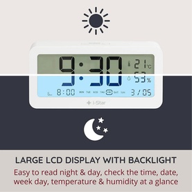 Digital Alarm Clock with Temperature