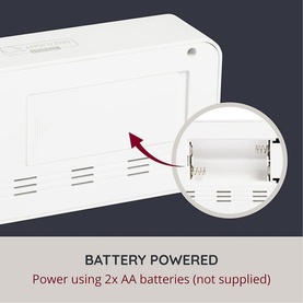 Digital Alarm Clock with Temperature