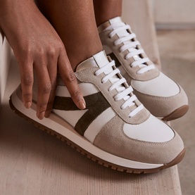 Suede Low-Top Trainers