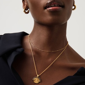 Bobble Chain Choker Necklace