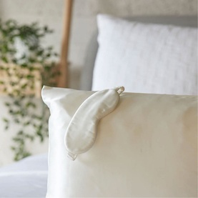 Mulberry Silk Pillowcase and Sleep Mask Two-Piece Set