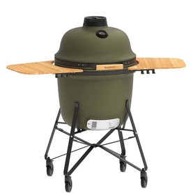 Ceramic BBQ/Oven matt green 58cm/23inch