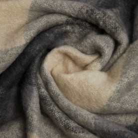 The Classic Check Mohair Throw