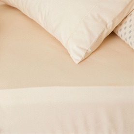 300 Thread Count Cream Fitted Sheet