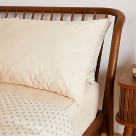 300 Thread Count Cream Fitted Sheet