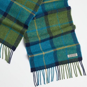 Shannon Check Lambswool Scarf