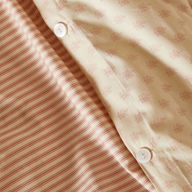 300 Thread Count Rose Fern Duvet Set