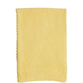 Cellular Cotton Baby Blanket Yellow