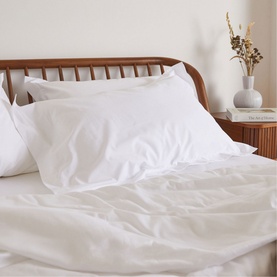 300 Thread Count White Oxford Pillowcase Set