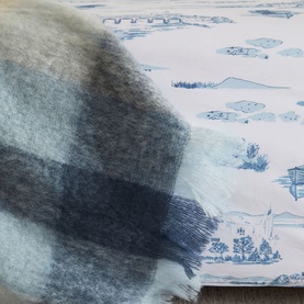 300 Thread Count Toile Duvet Set