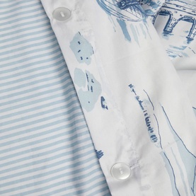 300 Thread Count Toile Duvet Set
