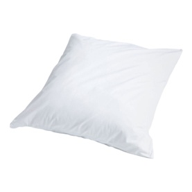 300 Thread Count White Square Pillowcase