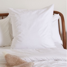 300 Thread Count White Square Pillowcase