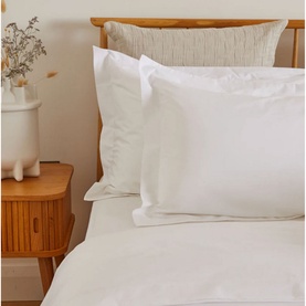 200 Thread Count Classic White Cotton Duvet Cover