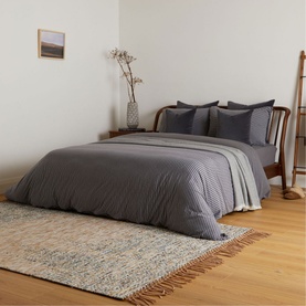 300 Thread Count Knitted Jersey Stripe Pillowcase Set