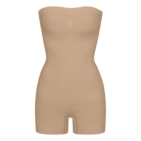Strapless Shortie Bodysuit Clay