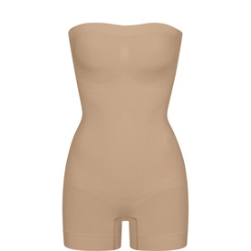 Strapless Shortie Bodysuit Clay