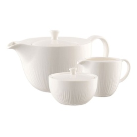 Erne Teaset - Teapot, Cream & Sugar