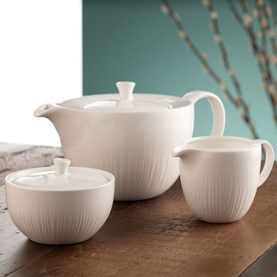 Erne Teaset - Teapot, Cream & Sugar