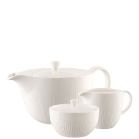Erne Teaset - Teapot, Cream & Sugar
