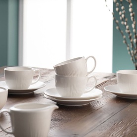 Erne Teacup & Saucers Set of Four