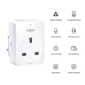 Tapo Mini Smart Wi-Fi Plug Energy Monitor