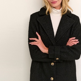 Anne Single-Breasted Teddy Coat