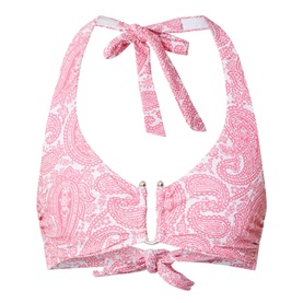 Ischia Printed U-Bar Bikini Top