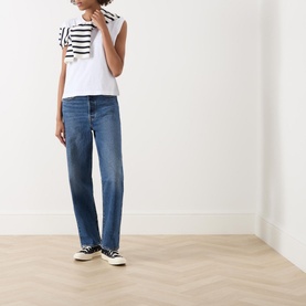 Ribcage Straight Ankle Jeans