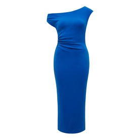 Alexa Ruched Off-The-Shoulder Dress