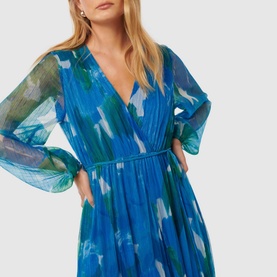 August Printed Dress