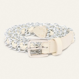 Brooke Leather Chain Belt