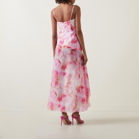 Sorella Printed Ruffle Dress