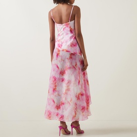 Sorella Printed Ruffle Dress